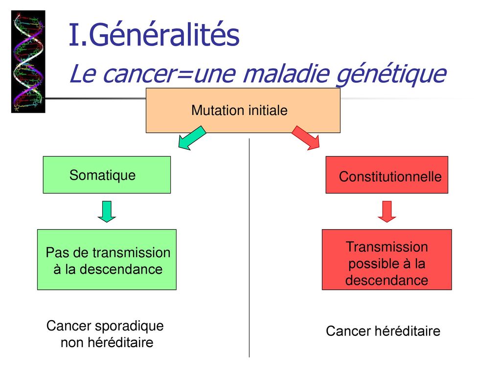 Oncogénétique Prédispositions génétiques aux cancers ppt télécharger